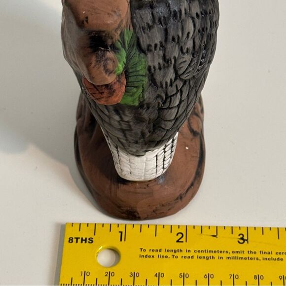 Vintage Hand-painted Ceramic Owl Figurine - Picture 9 of 9